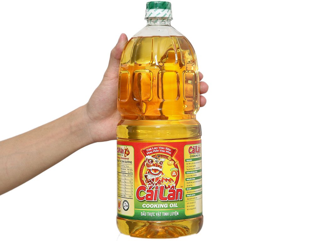 Dầu thực vật tinh luyện Cái Lân can 2 lít (6)
