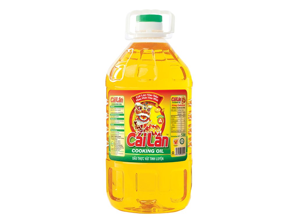 Dầu thực vật tinh luyện Cái Lân can 5 lít (2)