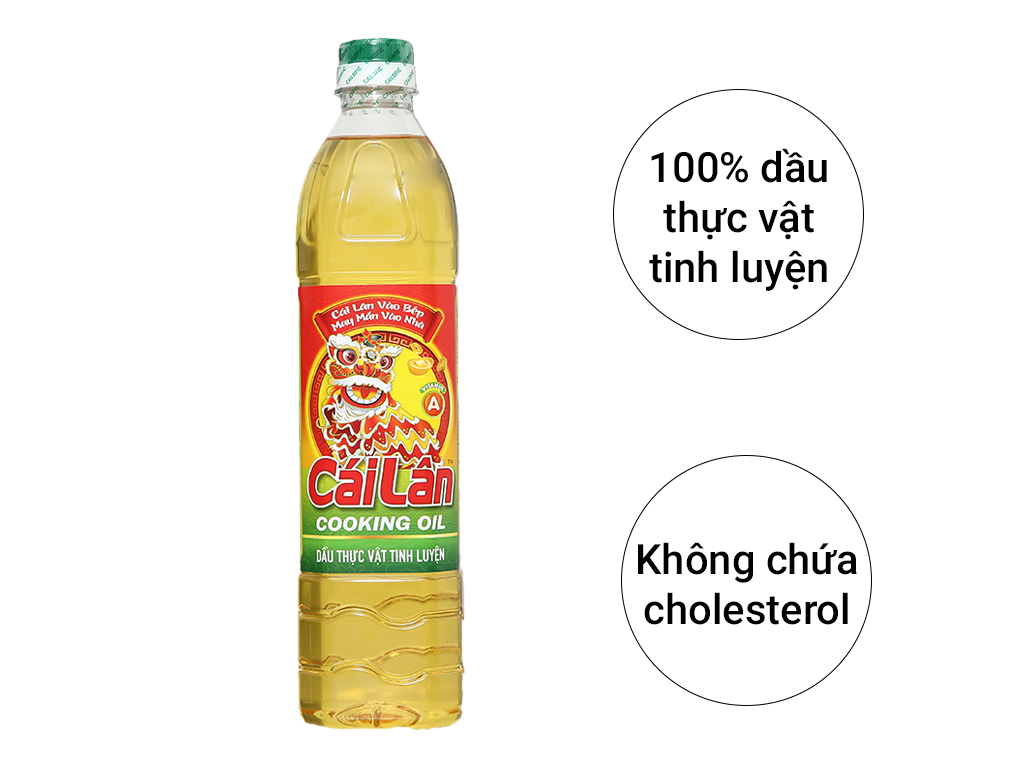 Dầu thực vật tinh luyện Cái Lân chai 1 lít (1)