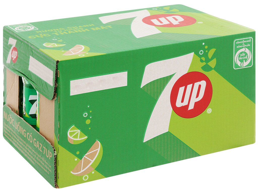 Thùng 24 chai nước ngọt 7 Up vị chanh (1)