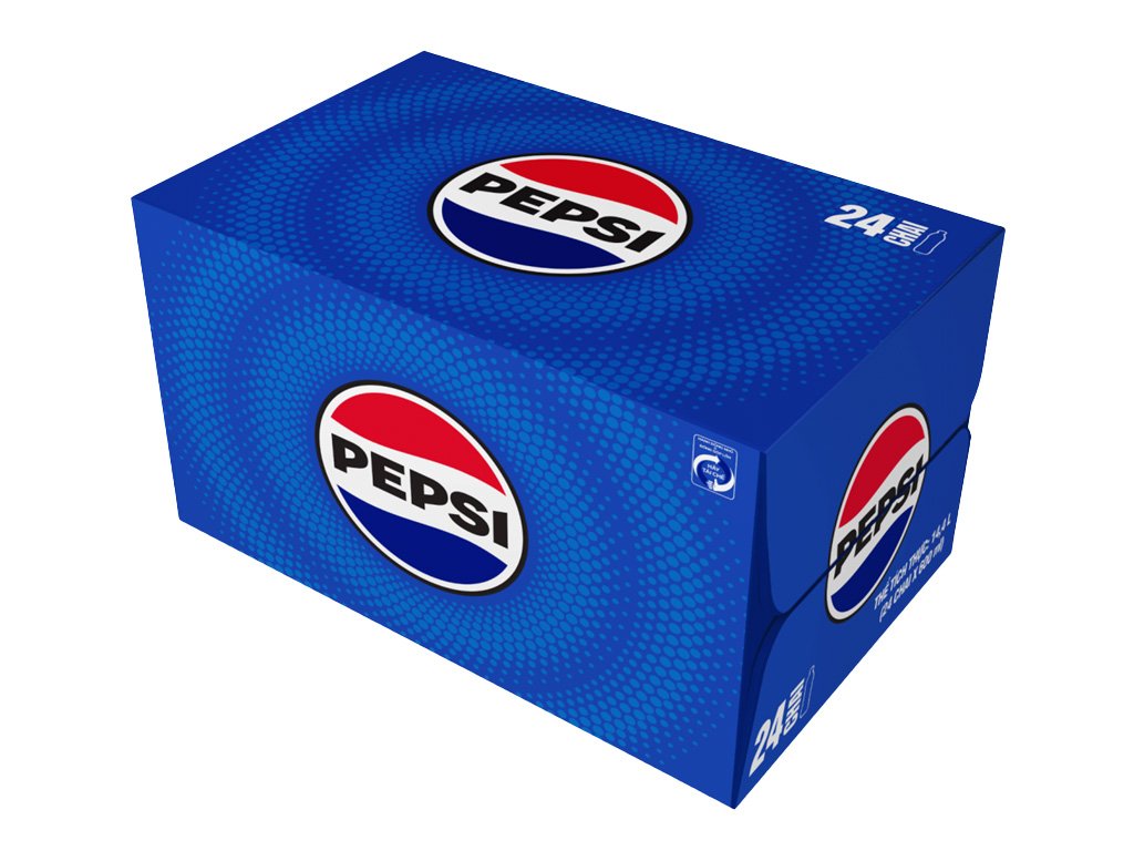 Thùng 24 chai nước ngọt Pepsi Cola 600ml (1)