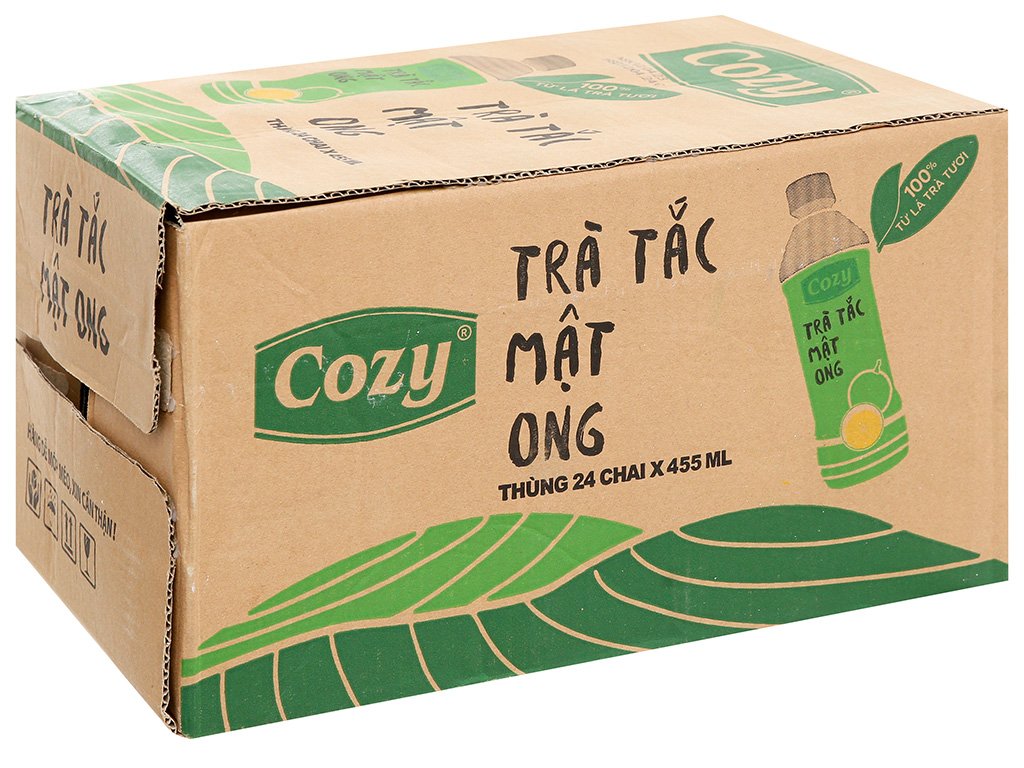 Thùng 24 chai trà tắc mật ong Cozy (1)