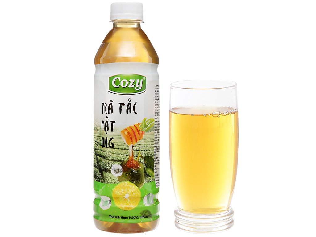 Thùng 24 chai trà tắc mật ong Cozy (7)