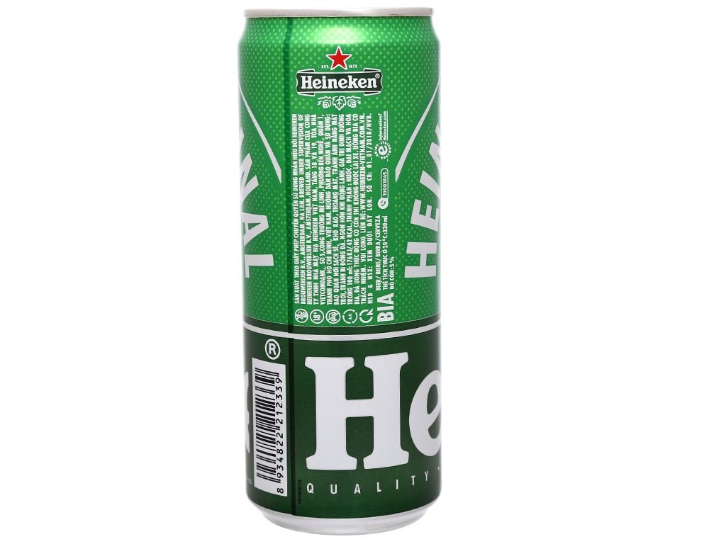 Thùng 24 lon bia Heineken Sleek 330ml (3)