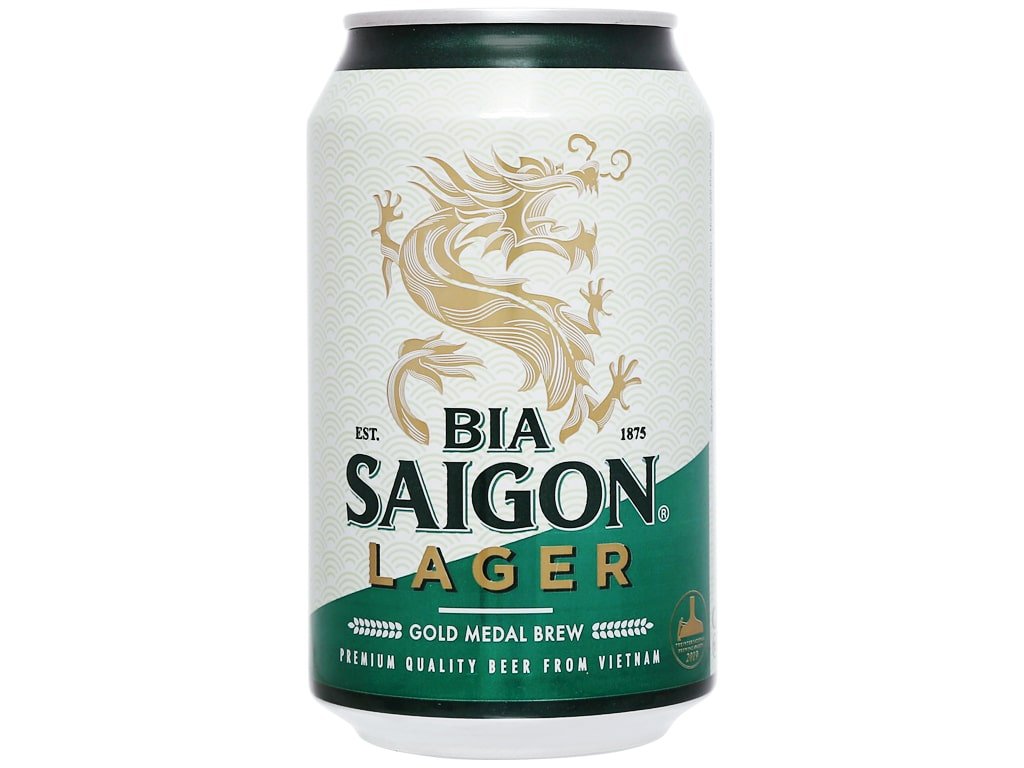 Thùng 24 lon bia Sài Gòn Lager 330ml (2)