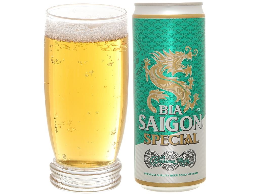 Thùng 24 lon bia Sài Gòn Special Sleek 330ml (6)