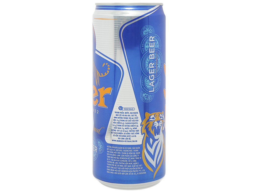 Thùng 24 lon bia Tiger lon cao 330ml (3)