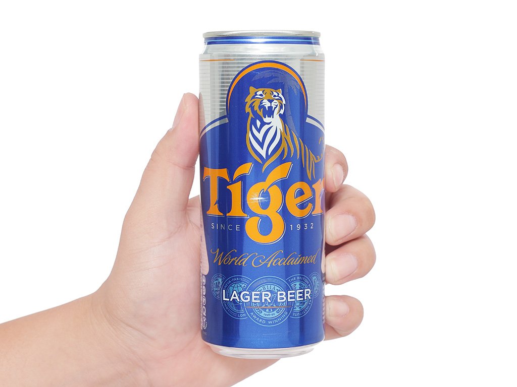 Thùng 24 lon bia Tiger lon cao 330ml (6)