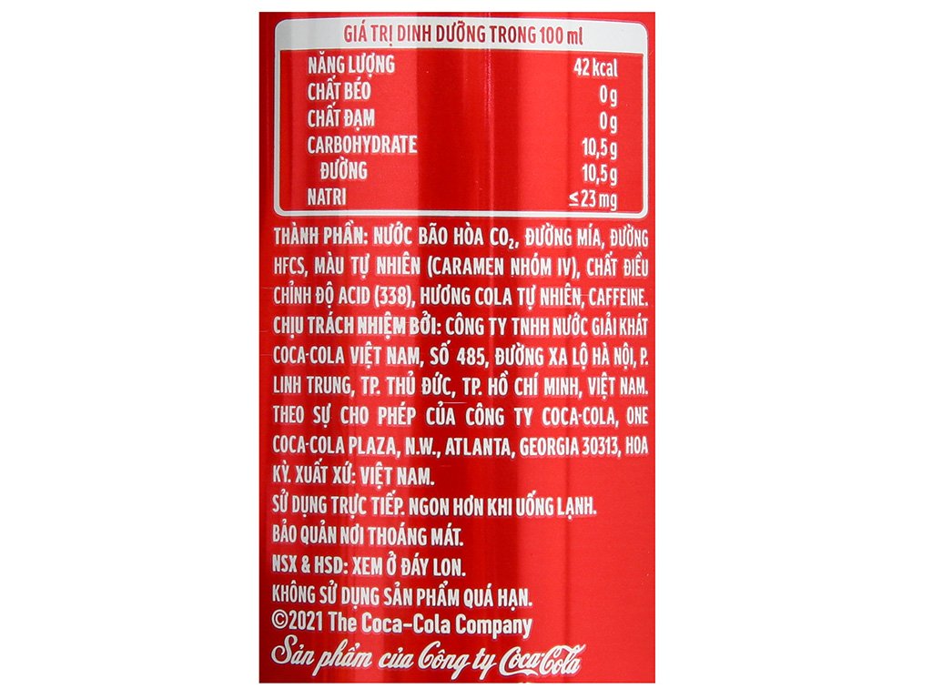 Thùng 24 lon nước ngọt Coca Cola 320ml (5)