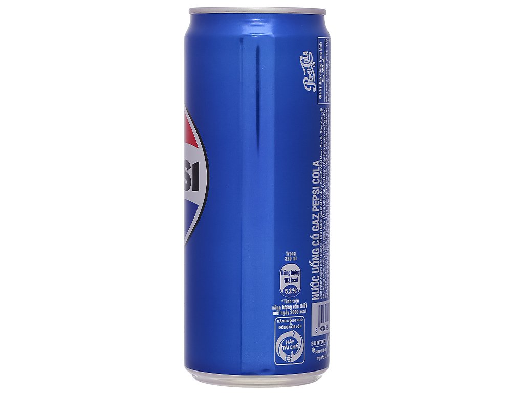 Thùng 24 lon nước ngọt Pepsi Cola 320ml (4)