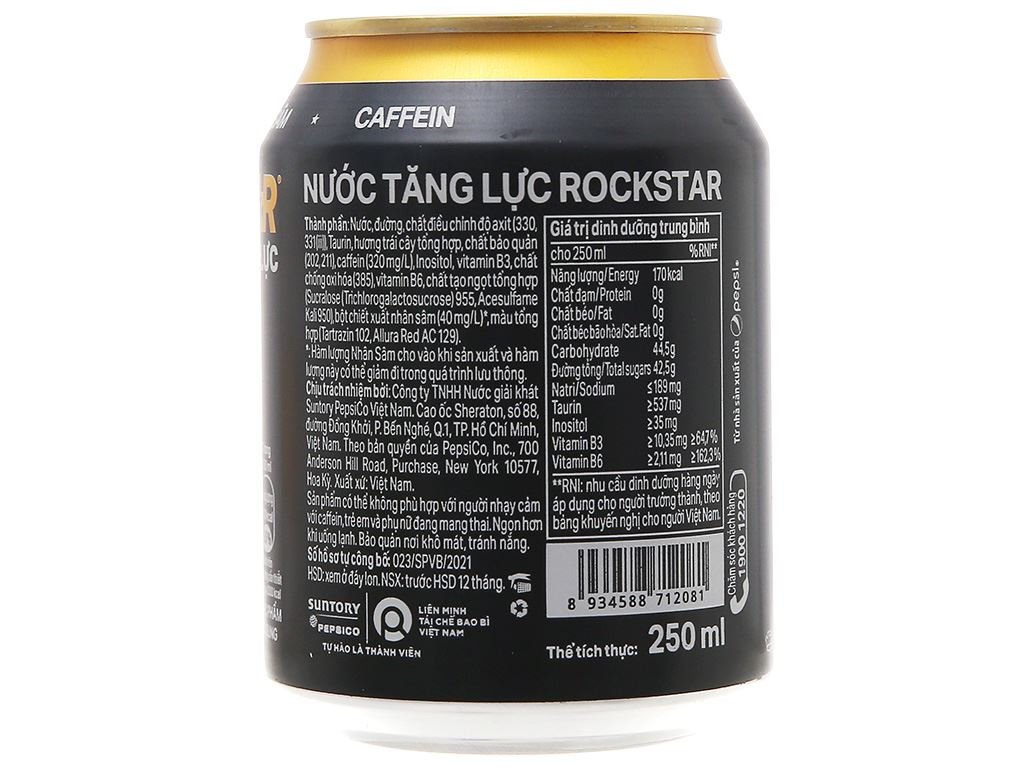 Thùng 24 lon nước tăng lực Rockstar (2)
