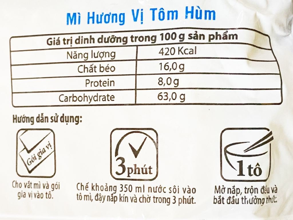 Thùng 30 gói mì 3 Miền tôm hùm 65g (5)