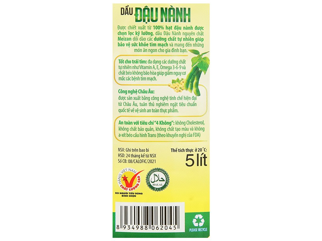 dầu đậu nành meizan can 5 lít (6)