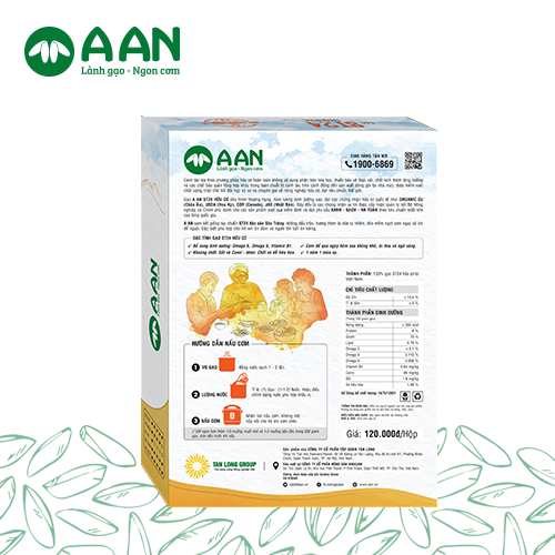 gạo hữu cơ st24 a an